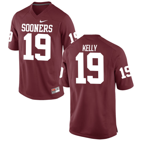 Youth Nike Caleb Kelly Oklahoma Sooners Limited Crimson ...